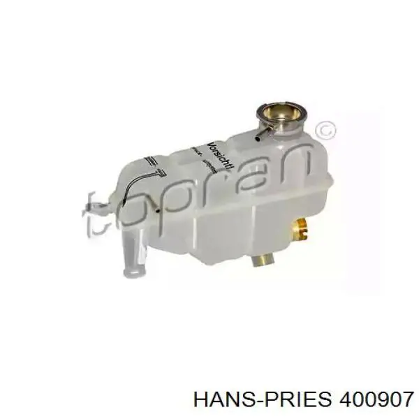 400907 Hans Pries (Topran) бачок системи охолодження, розширювальний