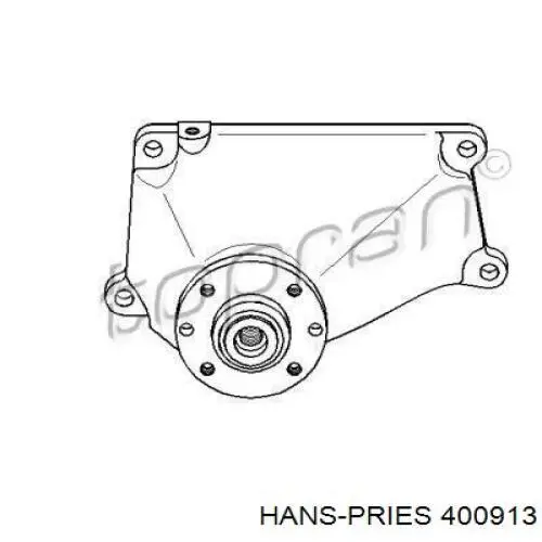 400913 Hans Pries (Topran) Кронштейн віськомуфти системи охолодження, опорний