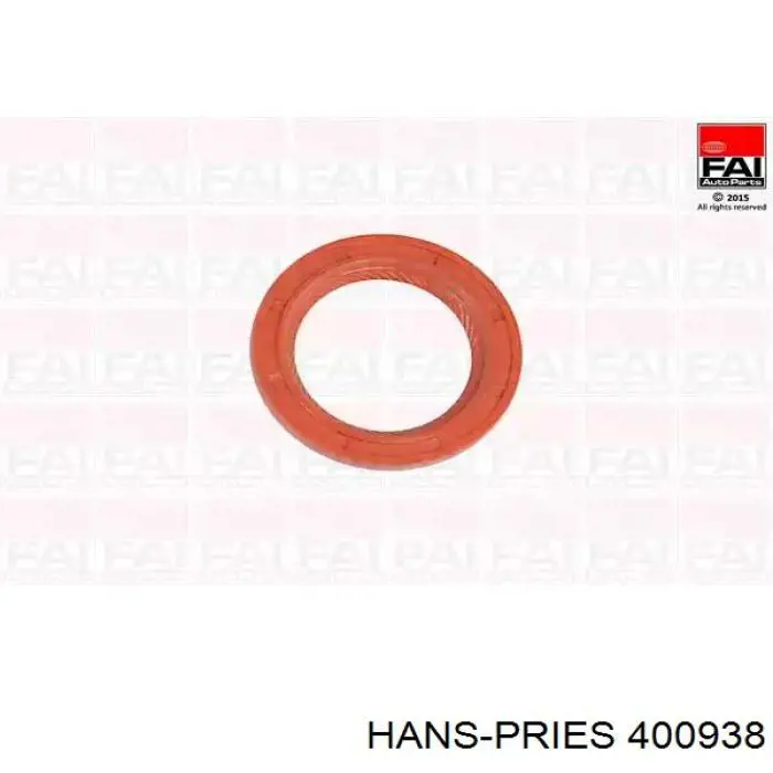 Сальник АКПП/КПП, вхідного/первинного валу 400938 Hans Pries (Topran)