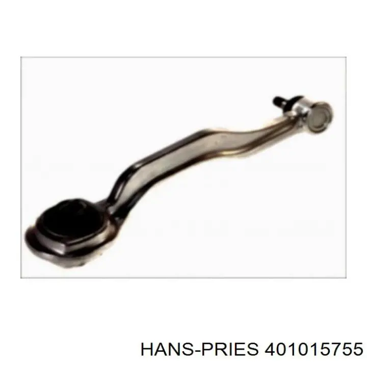 Важіль передньої підвіски нижній, лівий 401015755 Hans Pries (Topran)