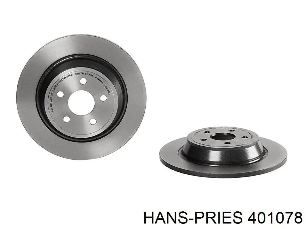 Важіль підвіски задній лівий Hans Pries (Topran) 401078