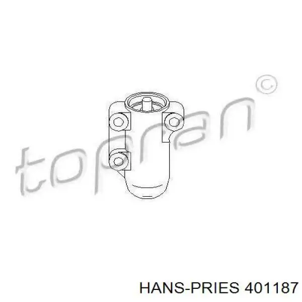 401187 Hans Pries (Topran) Гідромуфта приводу вентилятора