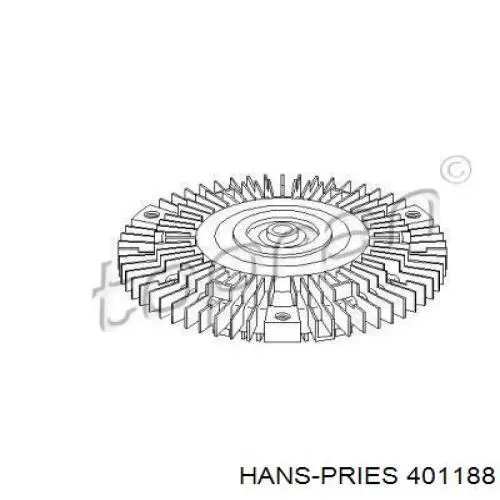 Купити 401188 Hans Pries (Topran) Муфта вязкостная системи охолодження