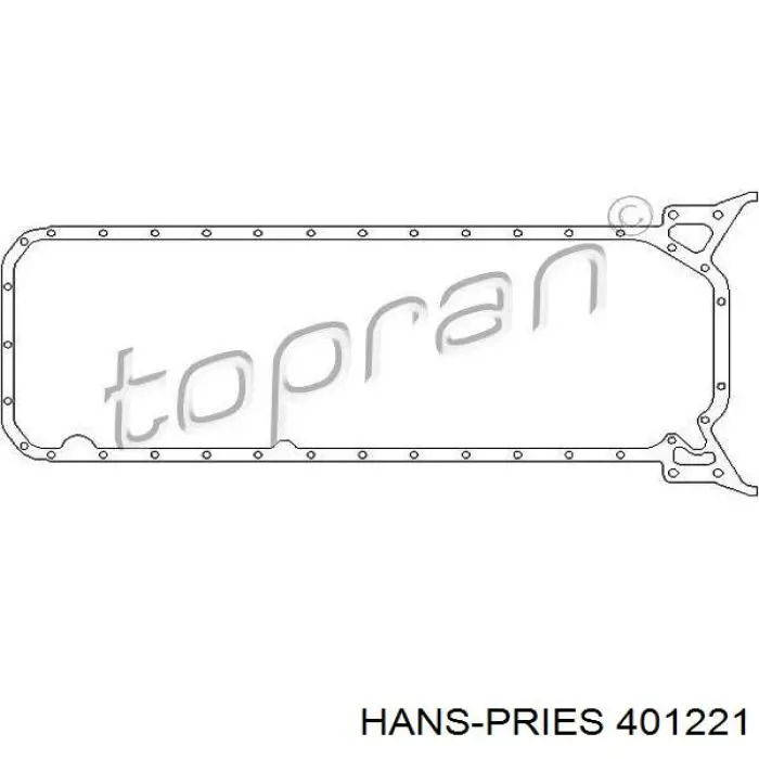 Прокладка піддону картера двигуна A1030140422 Mercedes