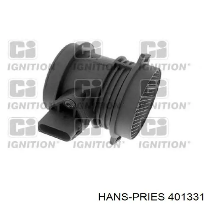 Датчик масової витрати повітря Hans Pries (Topran) 401331 ціна, від 43.89 USD
