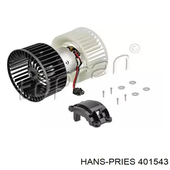 Моторчик пічки Hans Pries (Topran) 401543