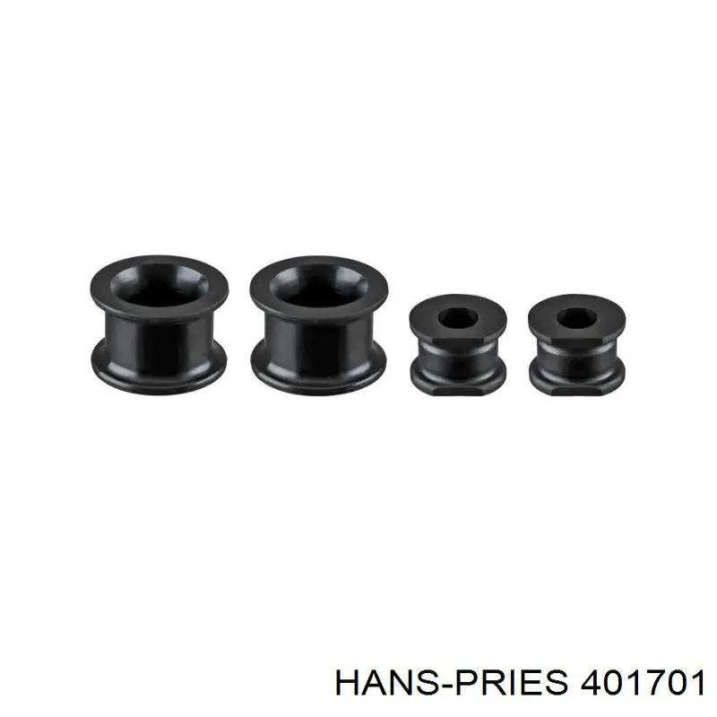401701 Hans Pries (Topran) Втулка стабілізатора переднього, комплект