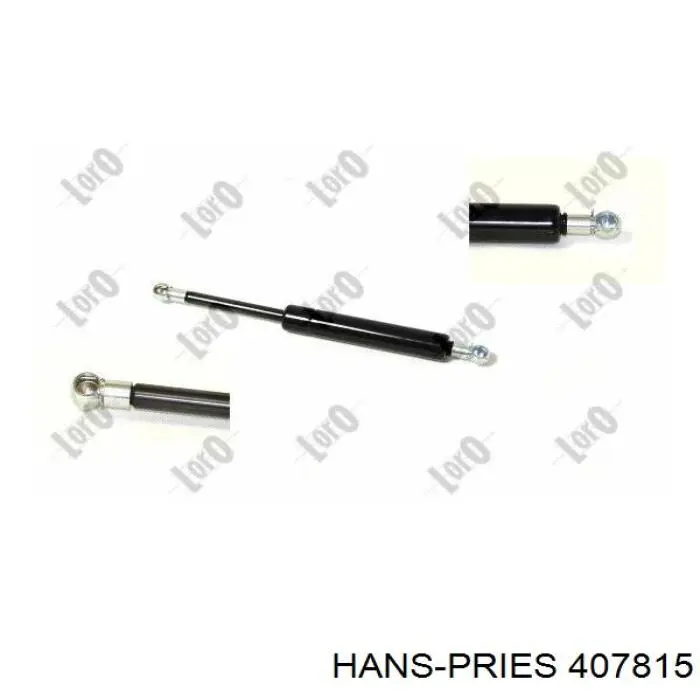 Амортизатор капота газовий Hans Pries (Topran) 407815 ціна, від 9.08 USD