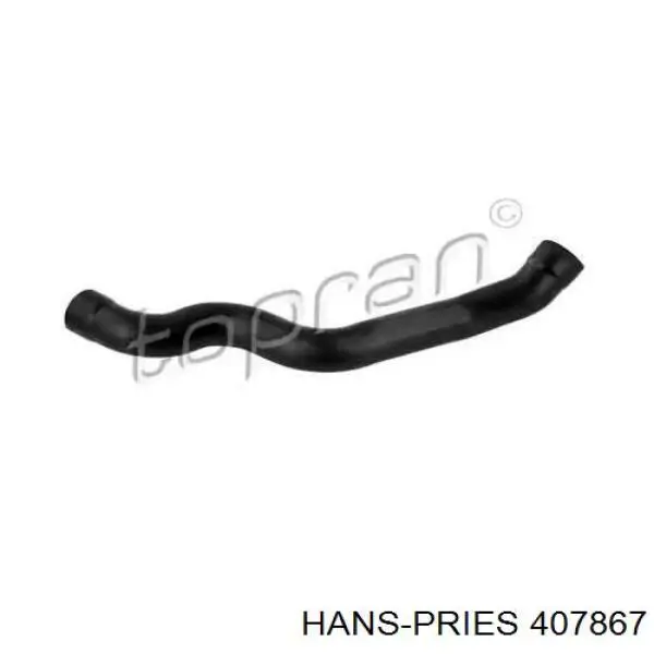 407867 Hans Pries (Topran) Шланг повітряний вентиляції картера
