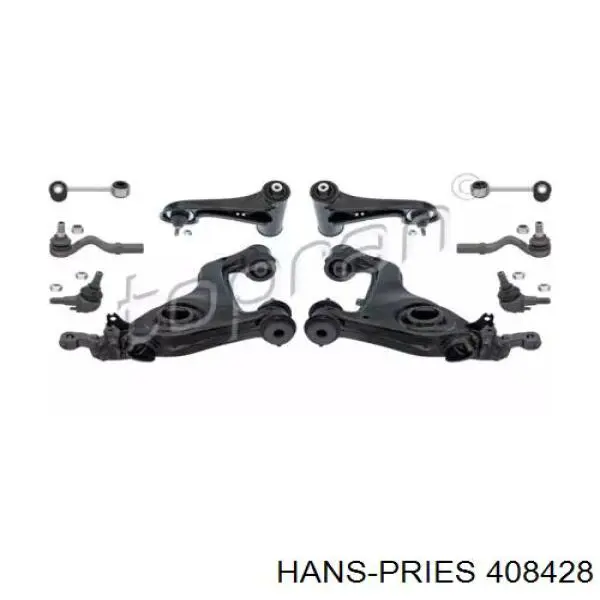 408428 Hans Pries (Topran) Ремкомплект підвіски