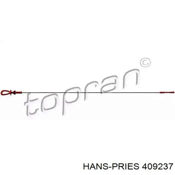 Щуп-індикатор рівня масла в двигуні Hans Pries (Topran) 409237 ціна, від 4.86 USD