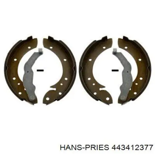 Опора амортизатора переднього 443412377 Hans Pries (Topran)