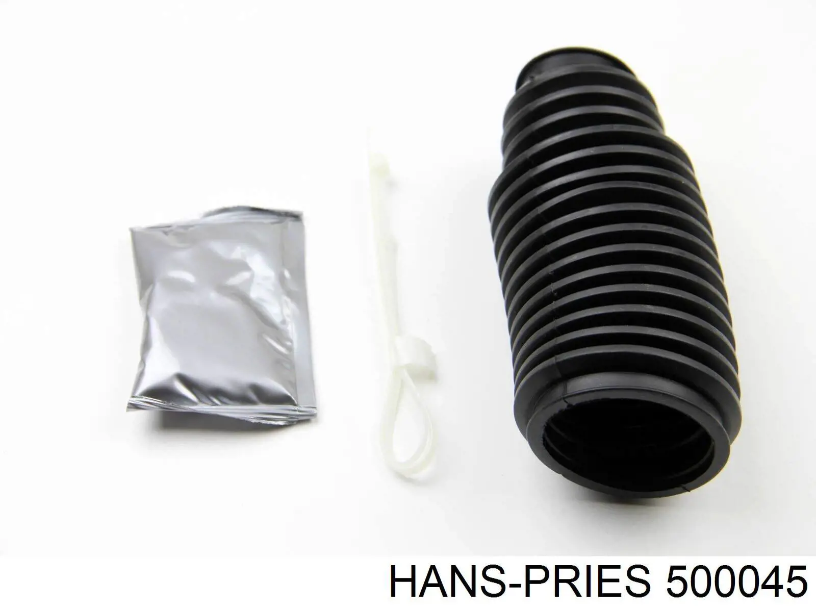 500045 Hans Pries (Topran) пильник рульового механізму/рейки