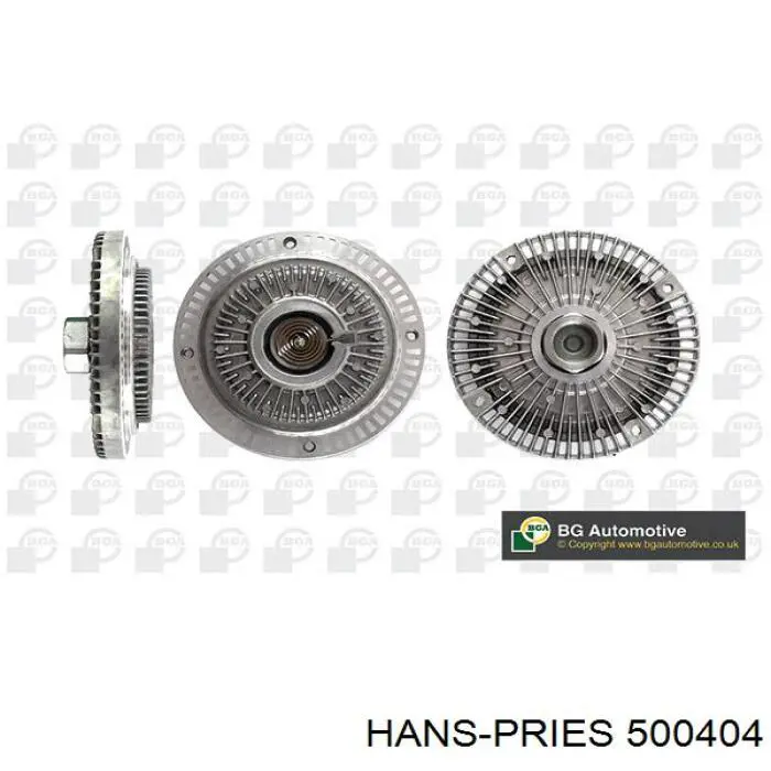 Купити 500404 Hans Pries (Topran) Муфта вязкостная системи охолодження