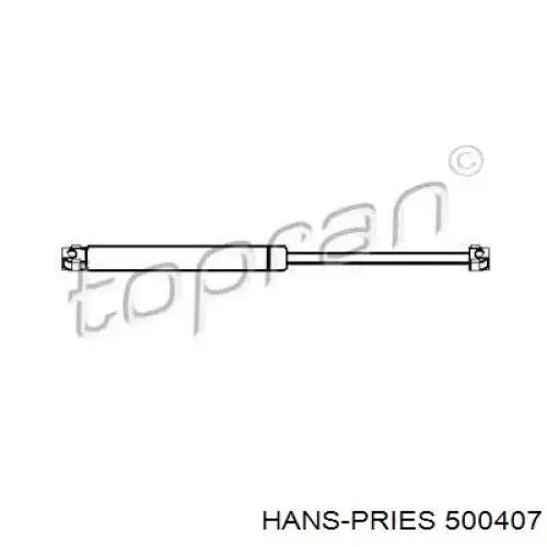 Амортизатор капота 500407 Hans Pries (Topran)