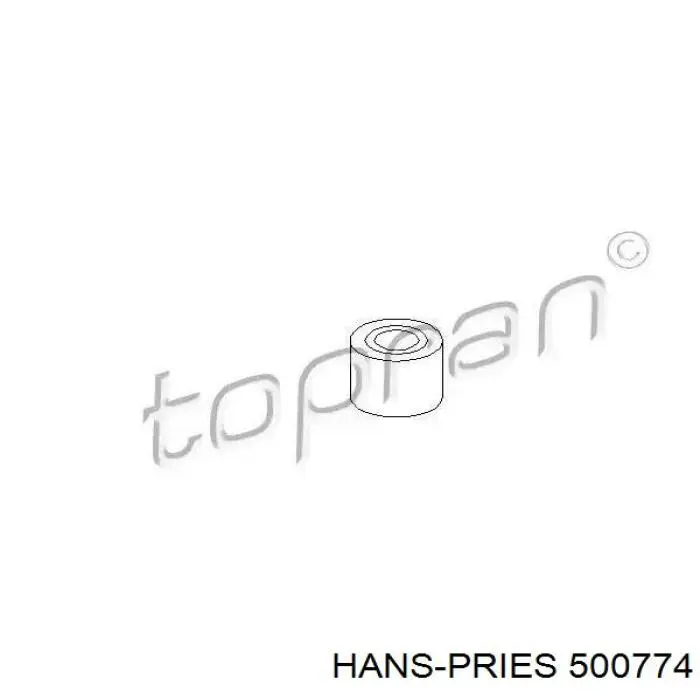 Втулка карданного валу, центруюча Hans Pries (Topran) 500774 ціна, від 4.37 USD
