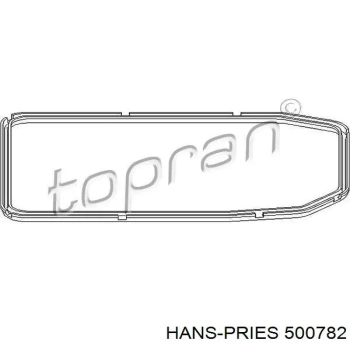 500782 Hans Pries (Topran) прокладка піддону акпп