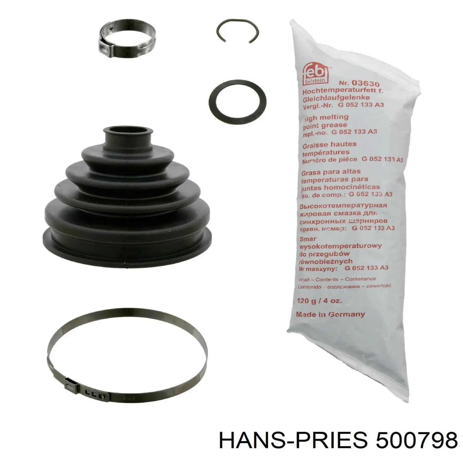 Датчик рівня охолоджуючої рідини в радіаторі Hans Pries (Topran) 500798 ціна, від 14.62 USD