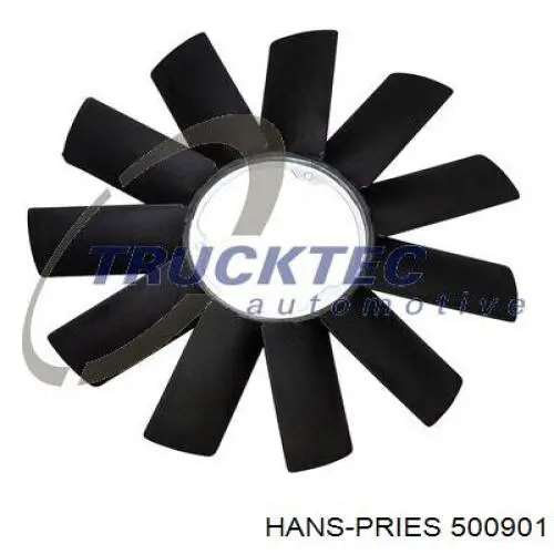 500901 Hans Pries (Topran) Вентилятор / крильчатка радіатора охолодження