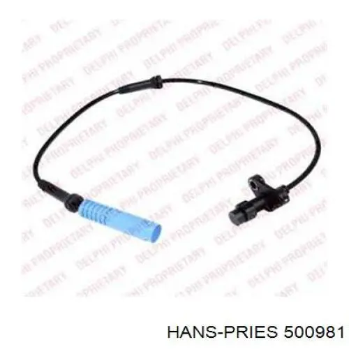 Датчик АБС передній 500981 Hans Pries (Topran)