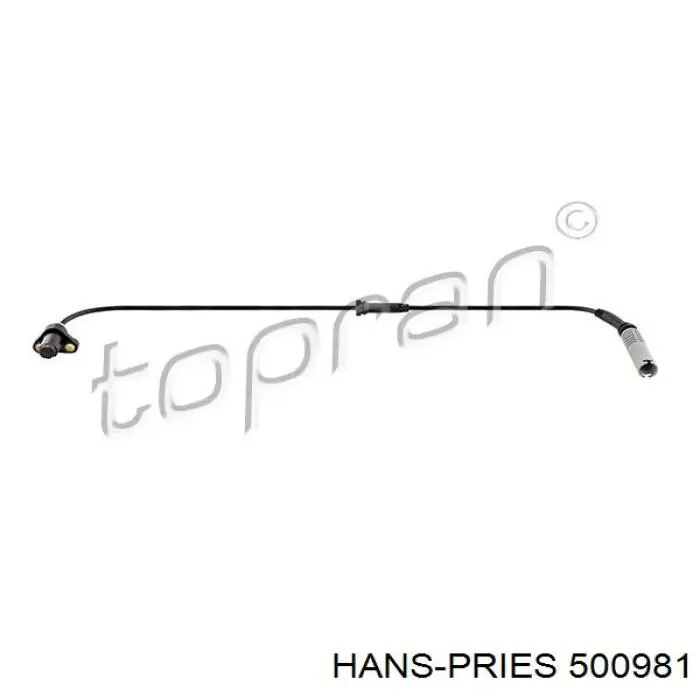 500981 Hans Pries (Topran) Датчик АБС