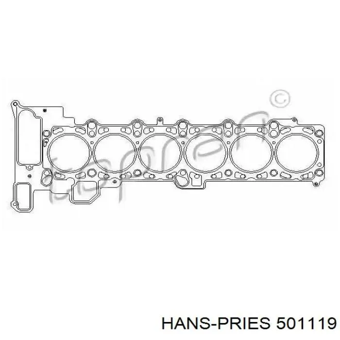 11121435587 BMW прокладка головки блока циліндрів (гбц)
