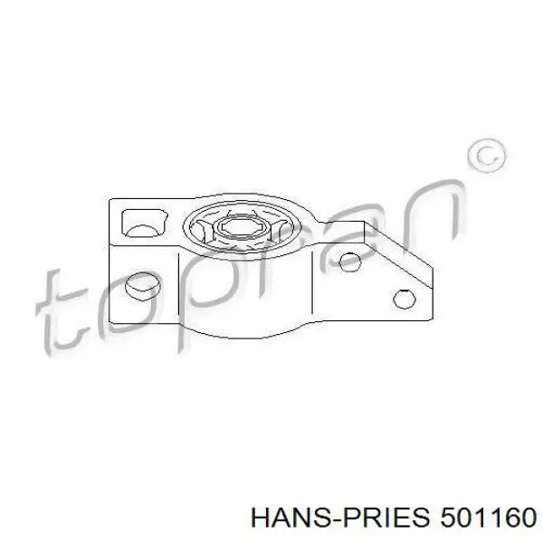 Фільтр коробки автомат Hans Pries (Topran) 501160 ціна, від 23.64 USD