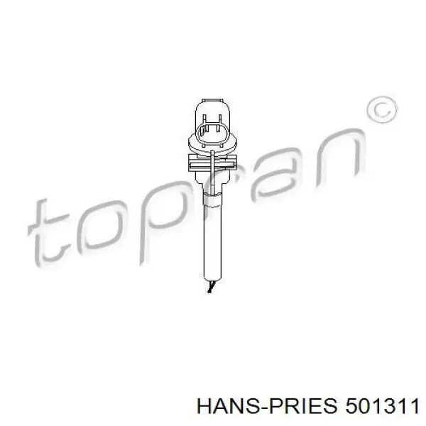 Датчик рівня охолоджуючої рідини в бачку Hans Pries (Topran) 501311 ціна, від 7.60 USD
