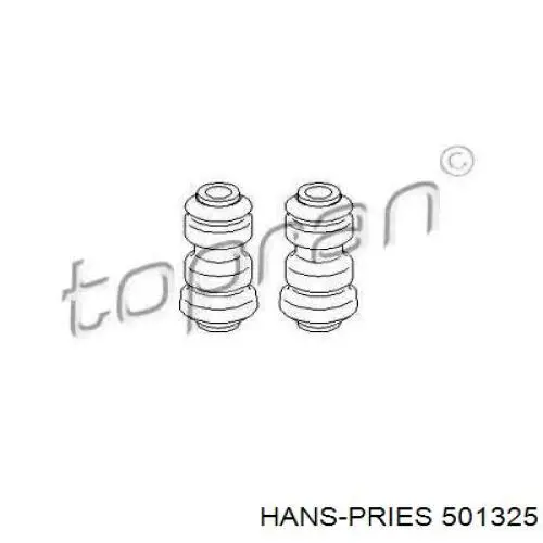 Купити 501325 Hans Pries (Topran) Сайлентблок заднього нижнього важеля