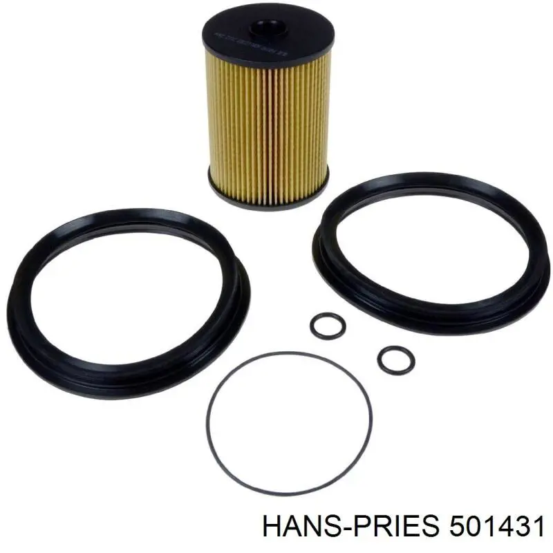 Фільтр тонкого очищення палива Hans Pries (Topran) 501431 ціна, від 13.98 USD