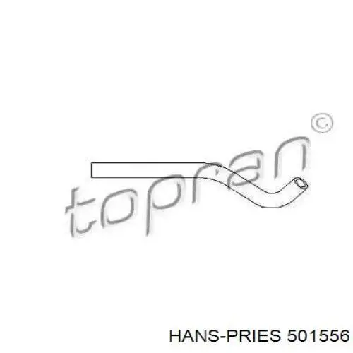 501556 Hans Pries (Topran) Шланг ГПК, низького тиску, від бачка до насоса