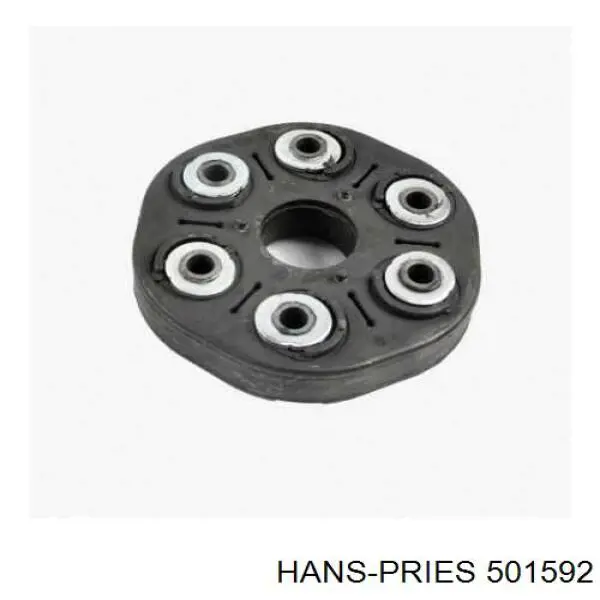 Купити 501592 Hans Pries (Topran) Муфта кардана еластична, передня
