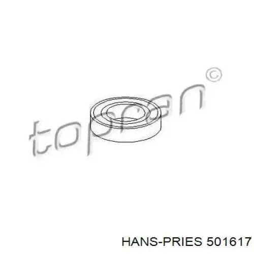 Підвісний підшипник карданного валу Hans Pries (Topran) 501617 ціна, від 5.25 USD