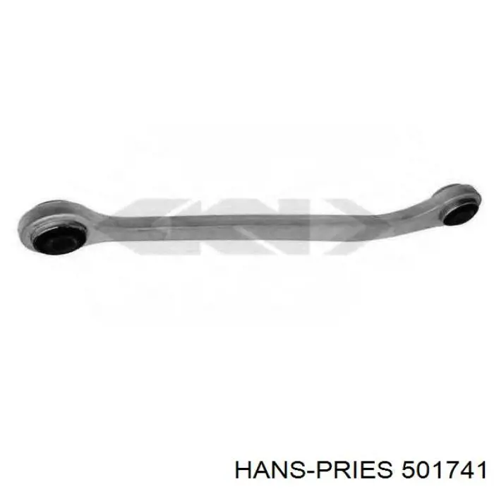 501741 Hans Pries (Topran) шланг гпк, високого тиску гідропідсилювача керма (рейки)