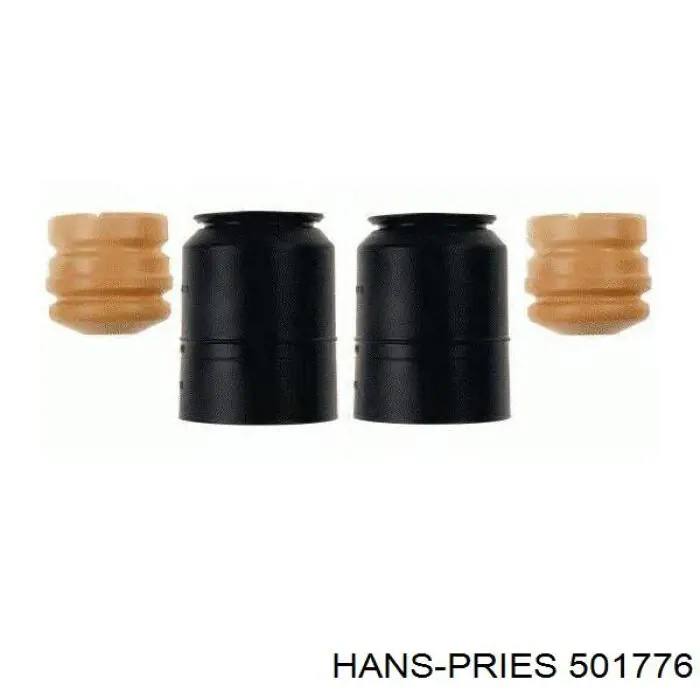 Буфер-відбійник амортизатора заднього Hans Pries (Topran) 501776 ціна, від 6.56 USD