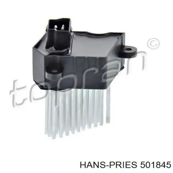 501845 Hans Pries (Topran) резистор (опір пічки, обігрівача салону)