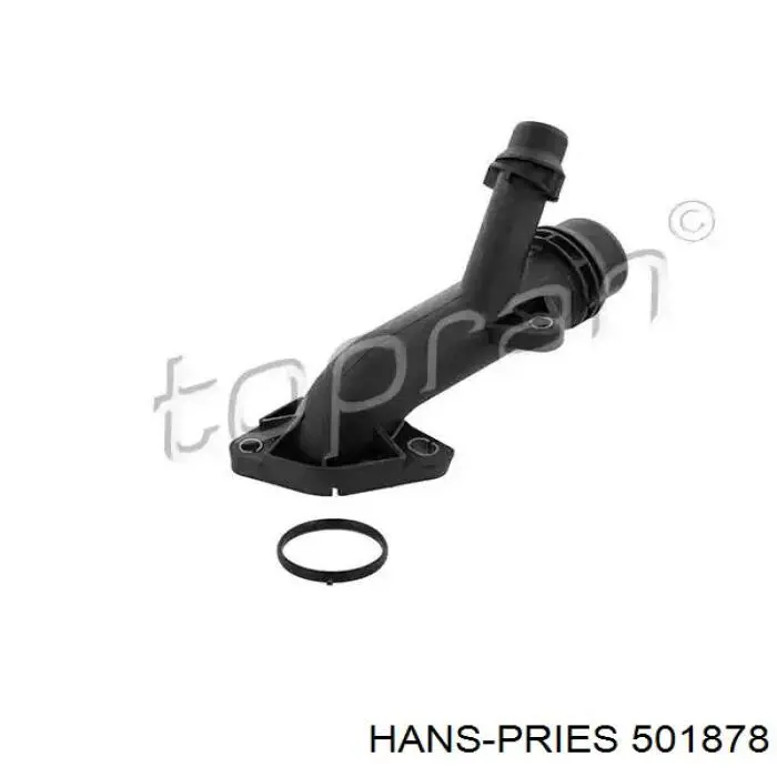 501878 Hans Pries (Topran) Водяний патрубок