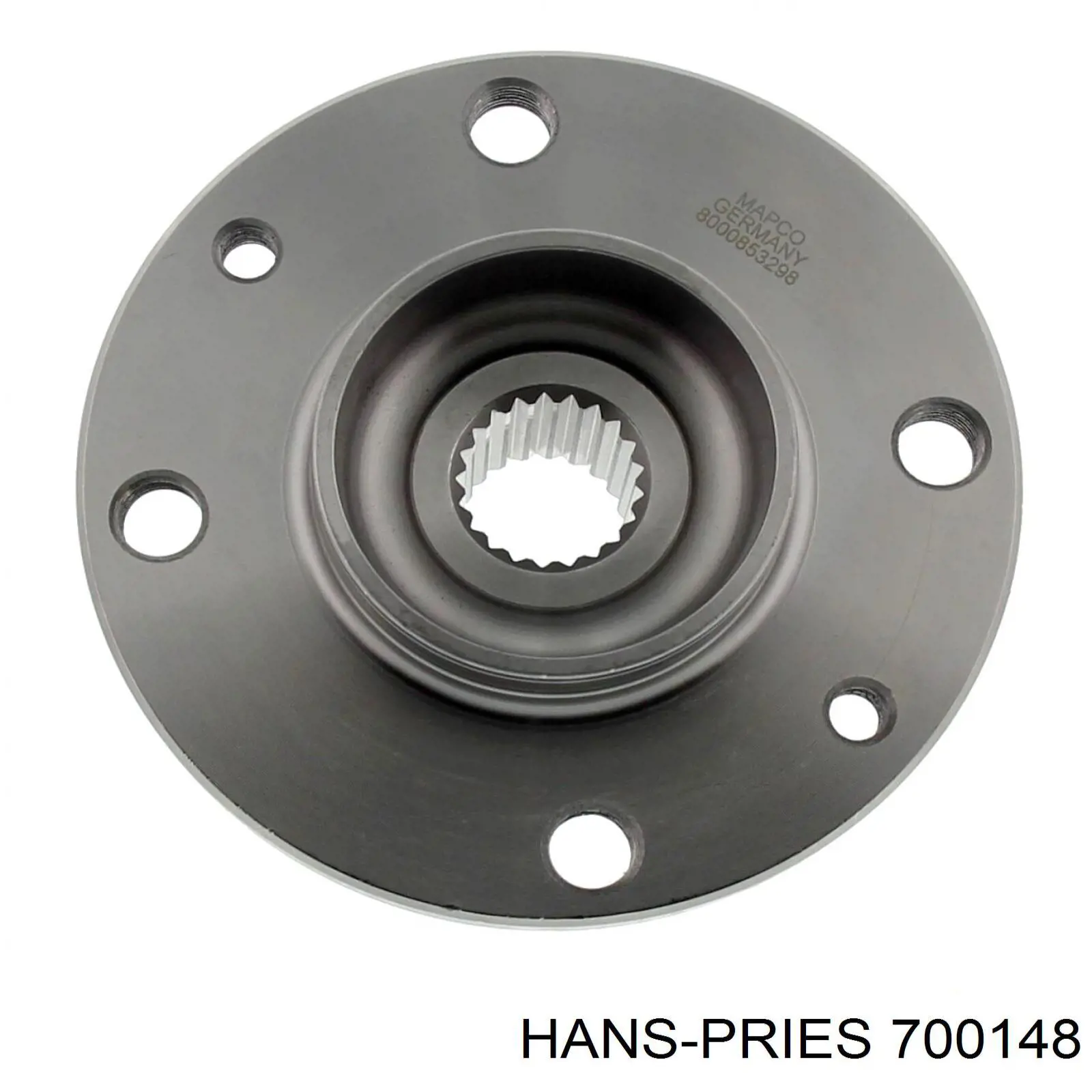 Передня маточина 700148 Hans Pries (Topran)