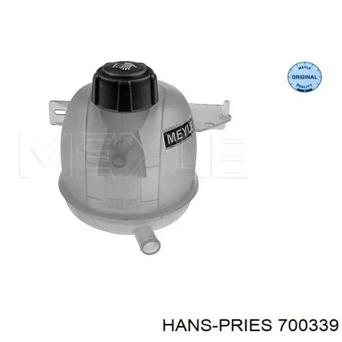 700339 Hans Pries (Topran) бачок системи охолодження, розширювальний