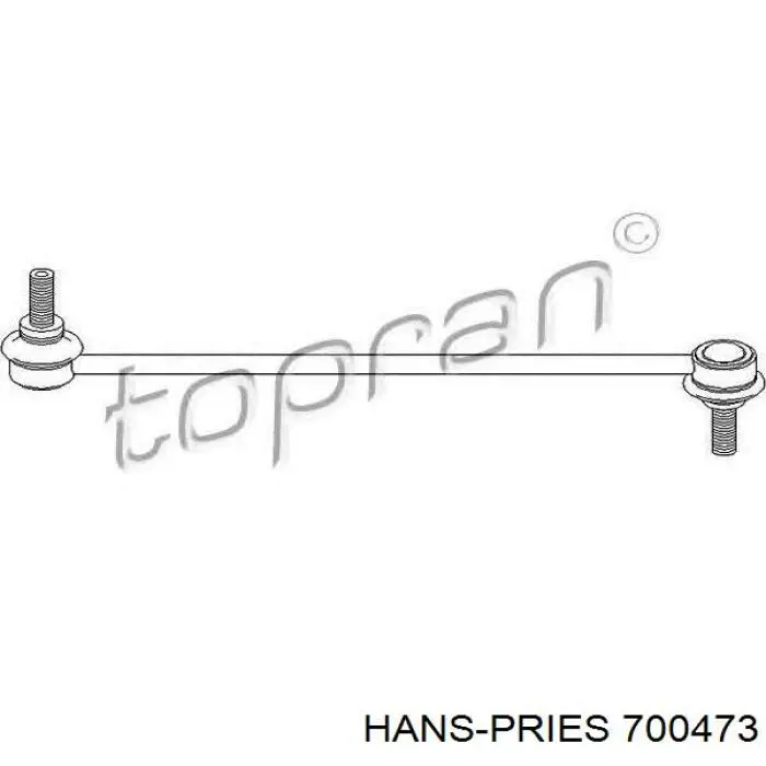 700473 Hans Pries (Topran) Тяга переднього стабілізатора