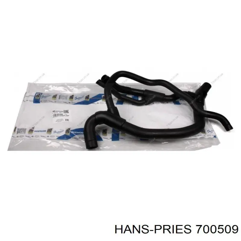 Шланг/патрубок радіатора охолодження, нижній Hans Pries (Topran) 700509 ціна, від 38.18 USD