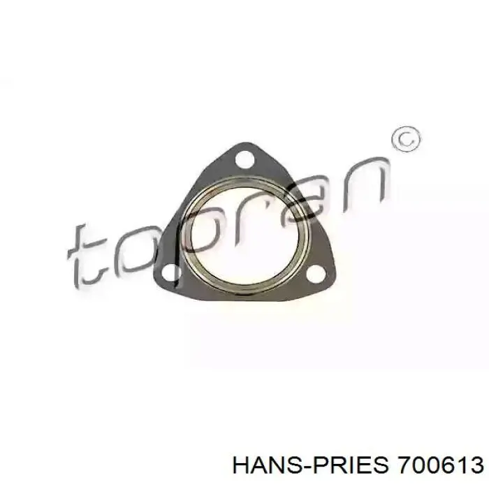 700613 Hans Pries (Topran) прокладка прийомної труби глушника