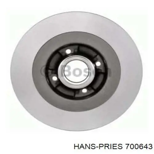 700643 Hans Pries (Topran) Дискові гальма