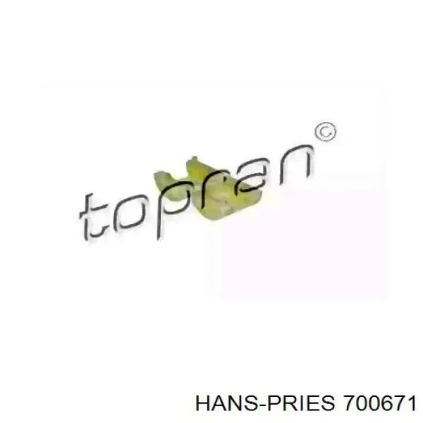 700671 Hans Pries (Topran) втулка осі вилки зчеплення