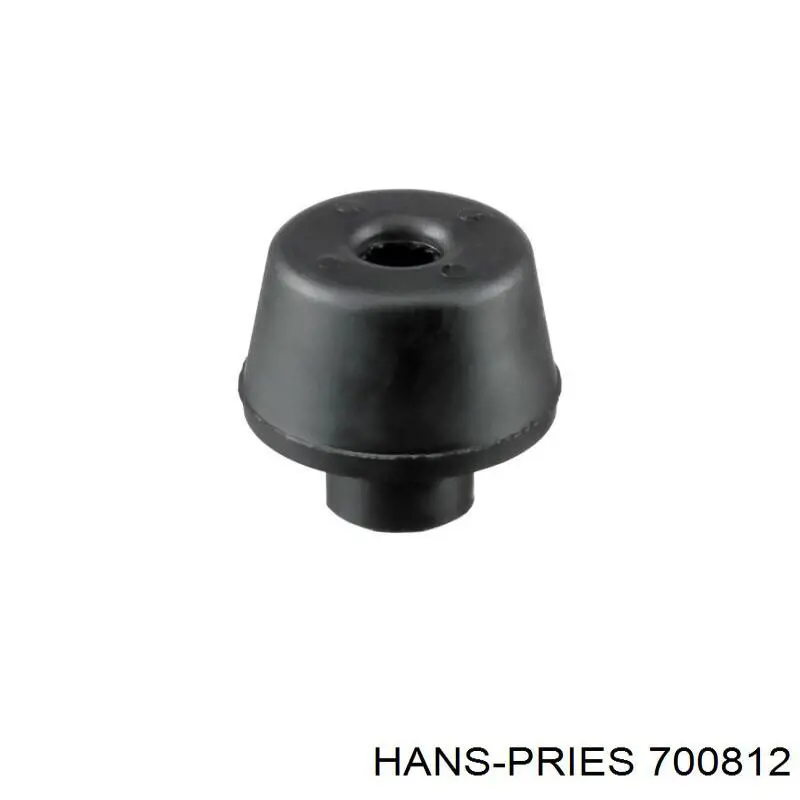 Подушка радіатора охолодження, нижня 700812 Hans Pries (Topran)