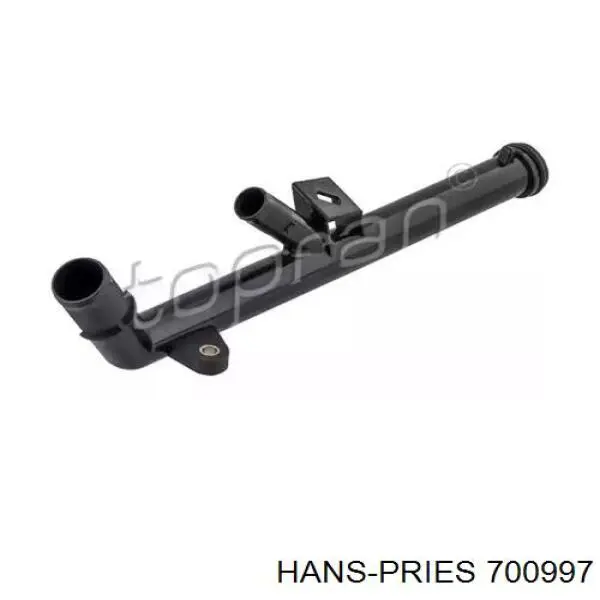 Патрубок термостата 700997 Hans Pries (Topran)