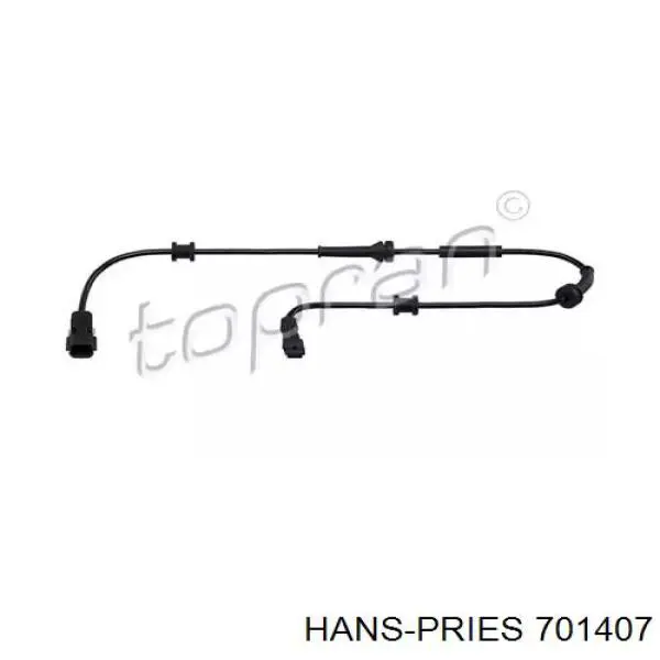 Купити 701407 Hans Pries (Topran) Датчик АБС (ABS) задній