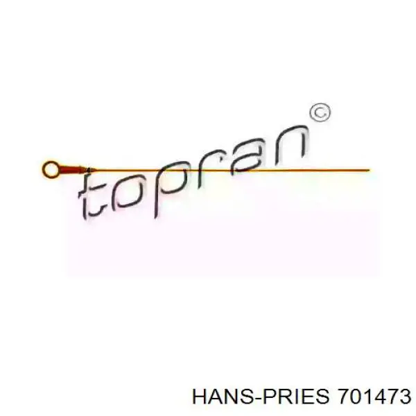 701473 Hans Pries (Topran) щуп-індикатор рівня масла в двигуні