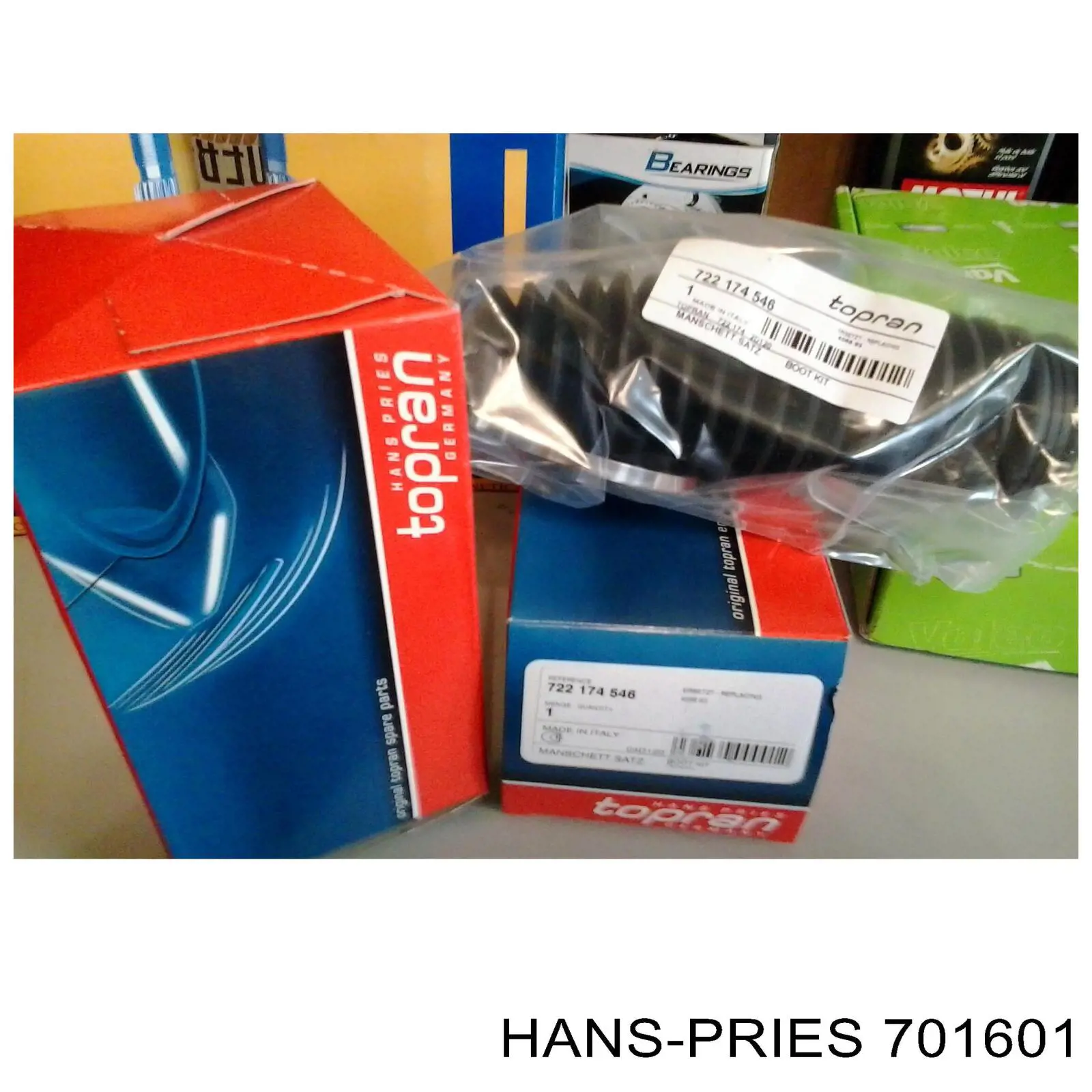 701601 Hans Pries (Topran) Амортизатор кришки багажника / двері 3/5-ї задньої