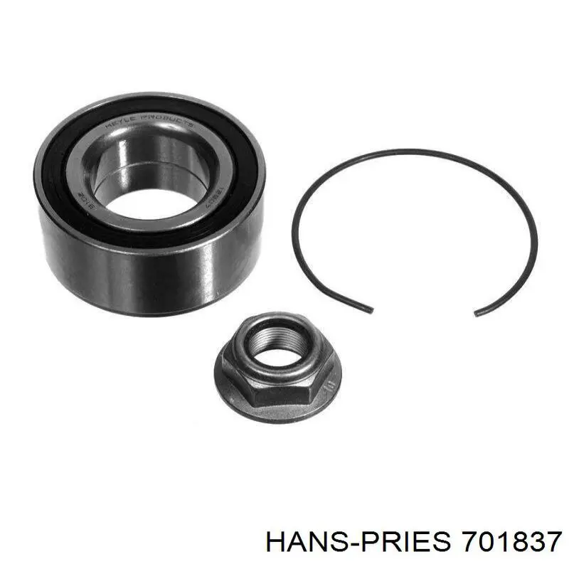 Дифузор радіатора охолодження, в зборі з двигуном і крильчаткою Hans Pries (Topran) 701837 ціна, від 75.56 USD